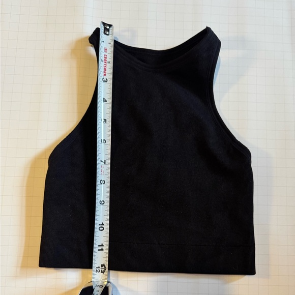 NUX Black Racerback Tank Top NWOT - Picture 3 of 5